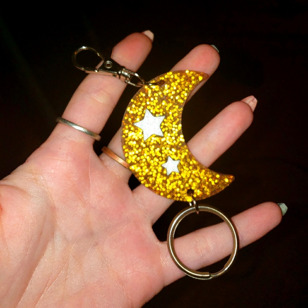 Moon Keychain
